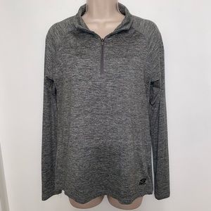 Gray sketchers athletic